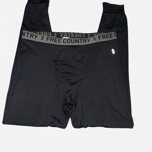 Free Country Men's Cloud Knit Base Layer Bottom. Size Large